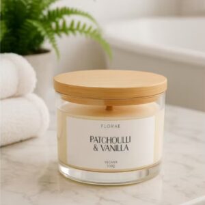 Vela Aromática Artesanal 100% Vegetal