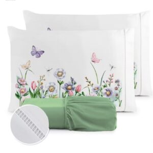 Jogo de Lençol Micropercal 400 Fios Ponto Palito