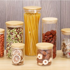 Jogo de 7 Potes de Vidro Hermético Brinox com Tampa